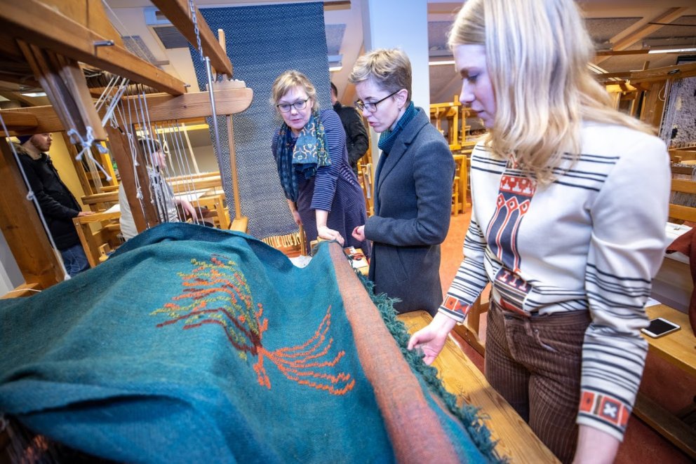 Myndir frá opnu húsi á listnáms- og hönnunarbraut