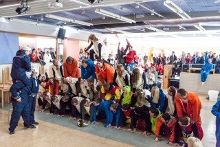 Myndir frá dimmiteringu