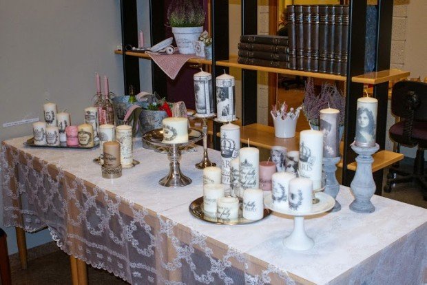 Sýning á verkum kennara VMA er fjölbreytt.