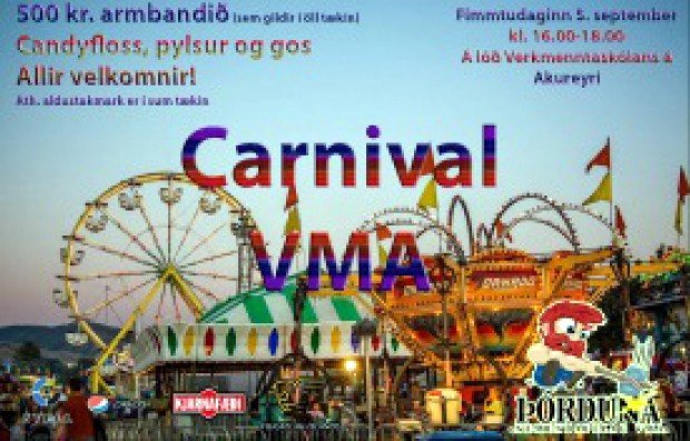 Það verður líf og fjör á nýnemahátíð VMA í dag.