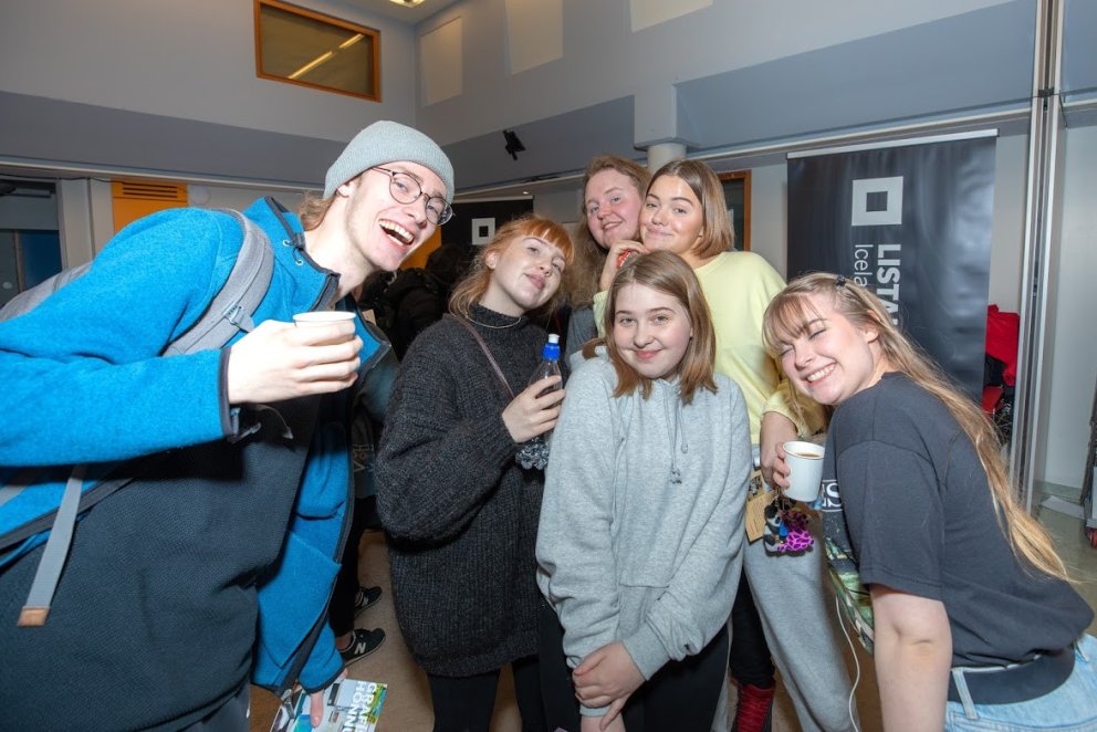 Frá háskóladeginum í dag. Mynd: Hilmar Friðjónsson