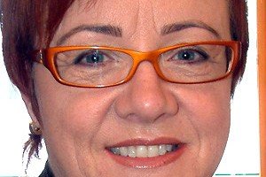 Erna H. Gunnarsdóttir enskukennari.