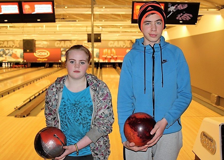 Á leið á Evrópumót - Guðbjörg Harpa og Ólafur Þór.