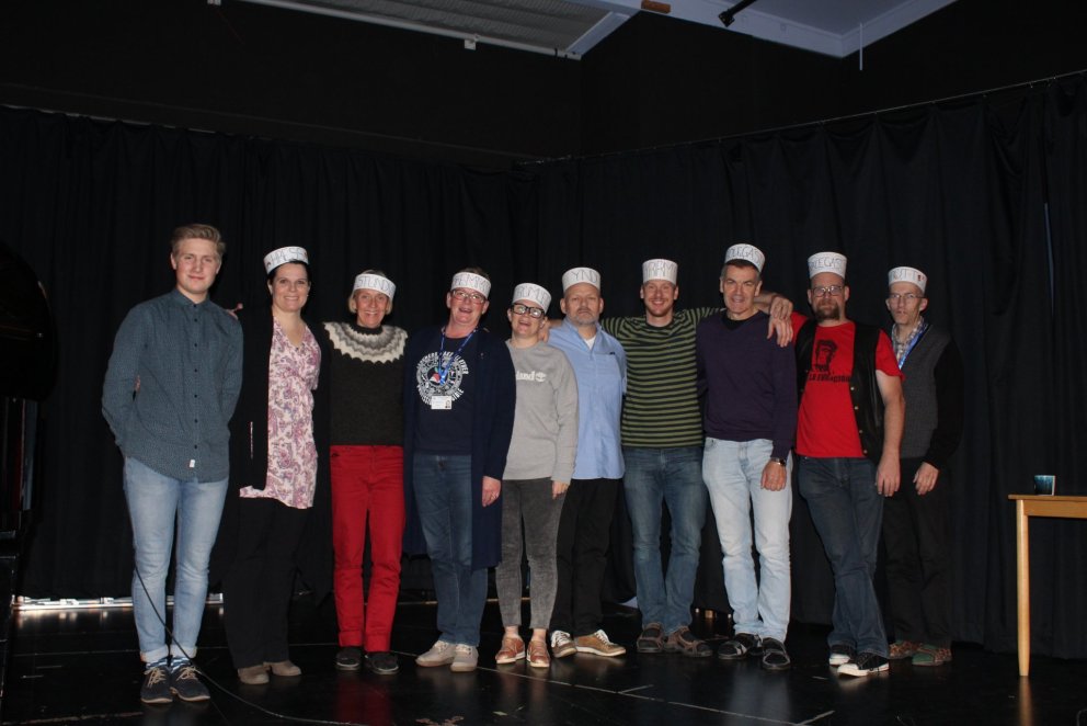 Vígreifir verðlaunahafar ásamt formanni Þórdunu.