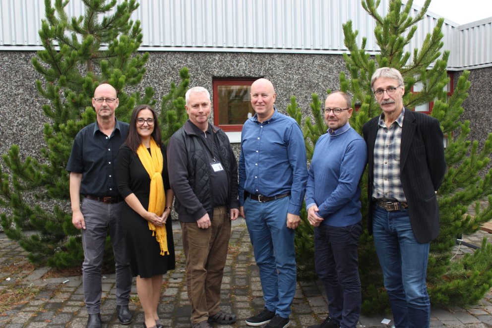 Fulltrúar landanna fjögurra í FING.