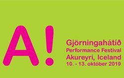 Nemendur VMA taka þátt í A! Gjörningahátíðinni á Akureyri