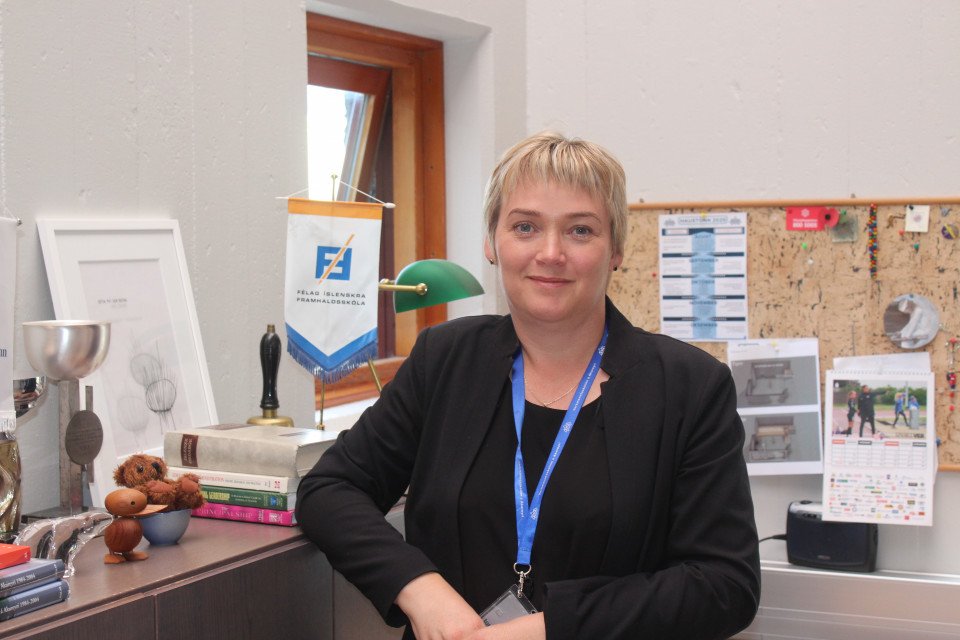 Sigríður Huld, skólameistari VMA