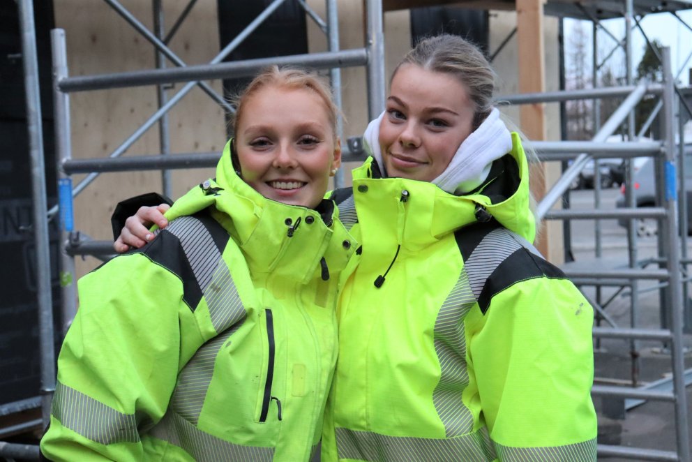 Ylfa Rún og Friðbjörg Anna.