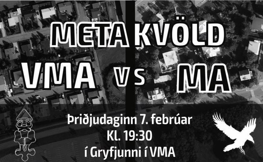 Metakvöld í Gryfjunni í kvöld