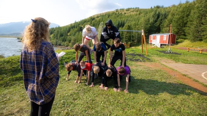 Frá nýnemaferð ágúst 2021