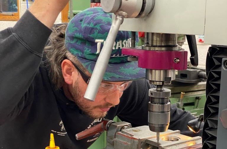 Einbeittur í sveinsprófinu. Mynd: Hörður Óskarsson