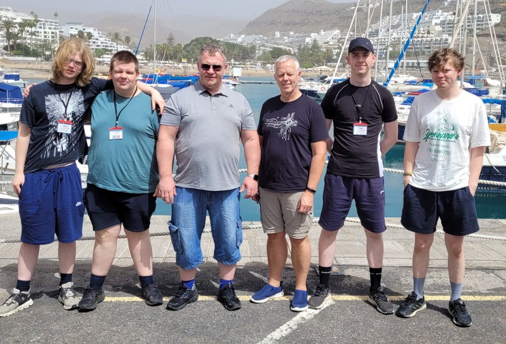 Í Erasmus+ verkefni á Gran Canaria í október.