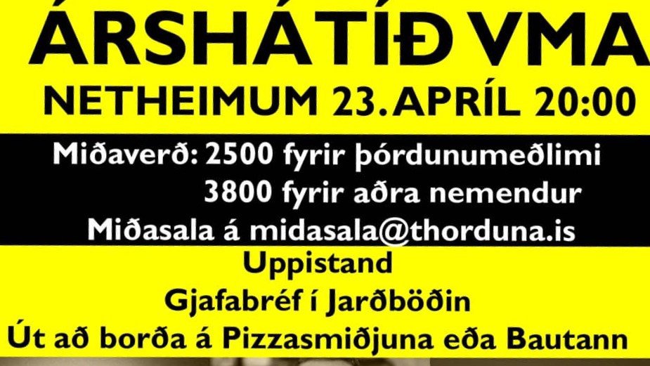 Árshátíð 2021:Uppistand, matur og ferð í Jarðböðin