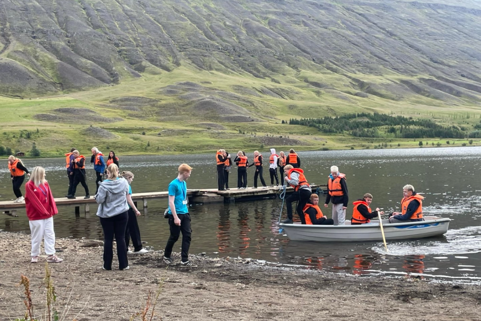 Nýnemaferð á Hólavatni haust 2024