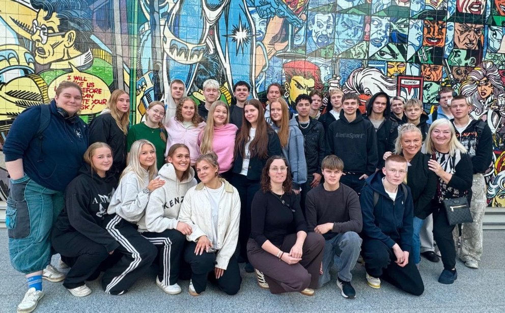 Íslensku þátttakendurnir á Arctic Youth Championship í Tromsö í Noregi.