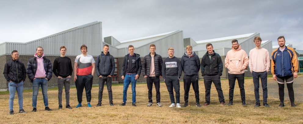 Vélstjórnarnemarnar á vorönn 2021.