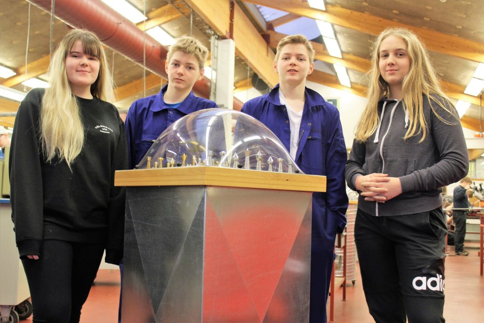 F.v. Þóra Kolbrún, Þórólfur, Ásbjörn og Anna Lind.