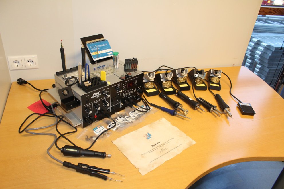 Þessi nýja lóðstöð er gríðarlega fullkomin.