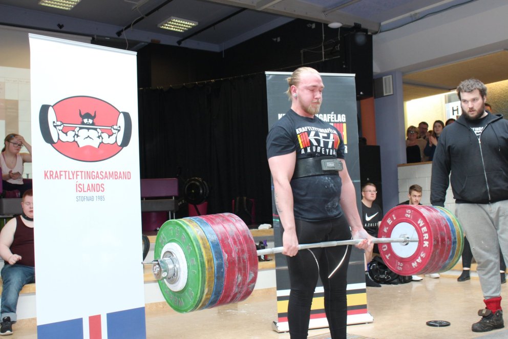 Þorsteinn Ægir með persónulegt met, 277,5 kg.
