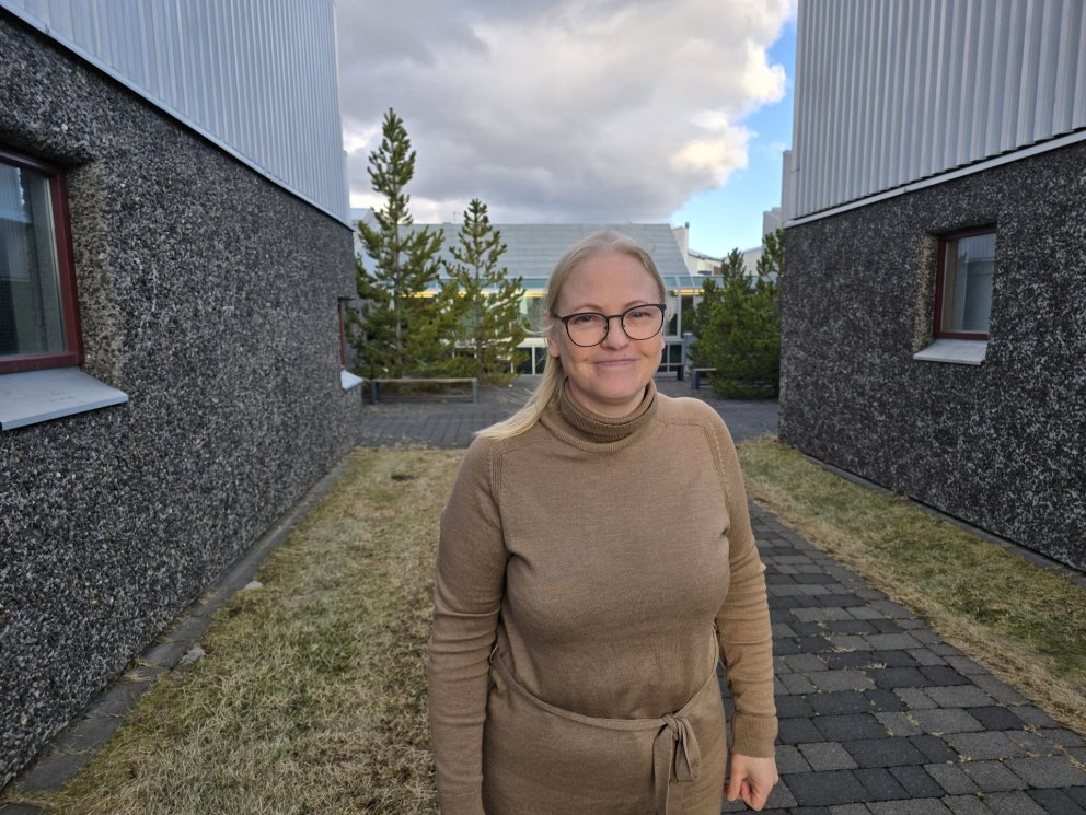 Rea-Susan Isotupa, sérkennari í Ammattiopisto Luovi skólanum í Helsinki.