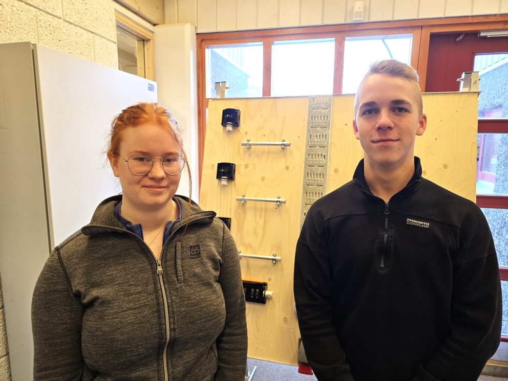 Droplaug Dagbjartsdóttir og Óliver Pálmi Ingvarsson