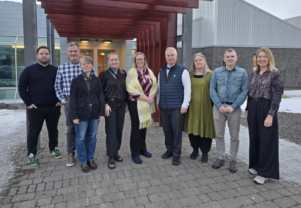 Frá vinstri: Halldór Jón Gíslason, Karl Frímannsson, Laufey Leifsdóttir, Selma Barðdal Reynisdóttir,&hellip;