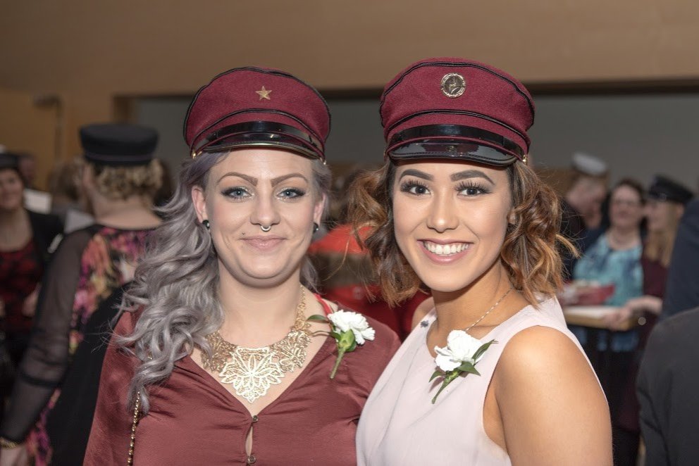 Gleðistund í Hofi.