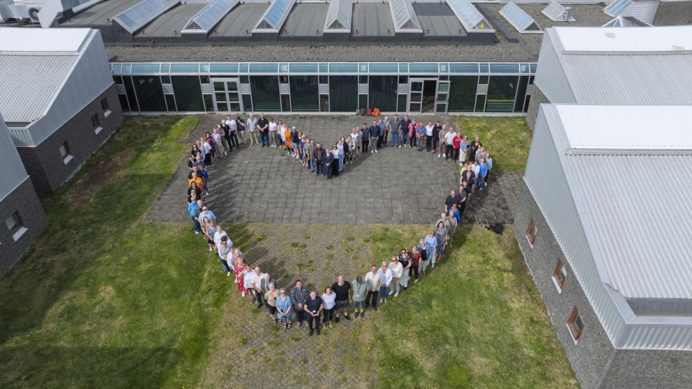 Starfsfólk VMA 22. maí 2025 - mynd Hilmar Friðjónsson