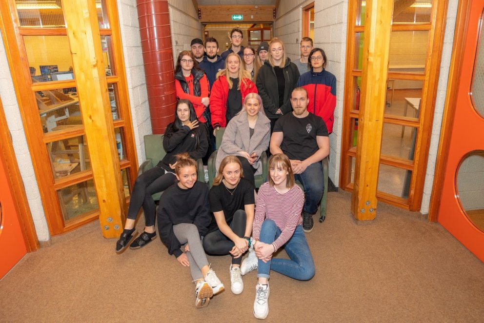 Nemendur í félagsfræði þróunarlanda. Mynd: HF.