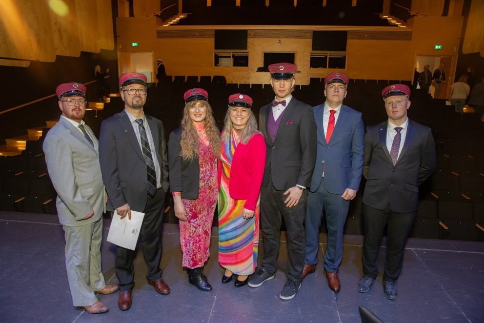 Frá útskrift í VMA maí 2024