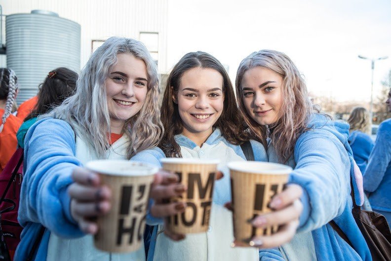 Gaman á dimmision. Mynd: Hilmar Friðjónsson.