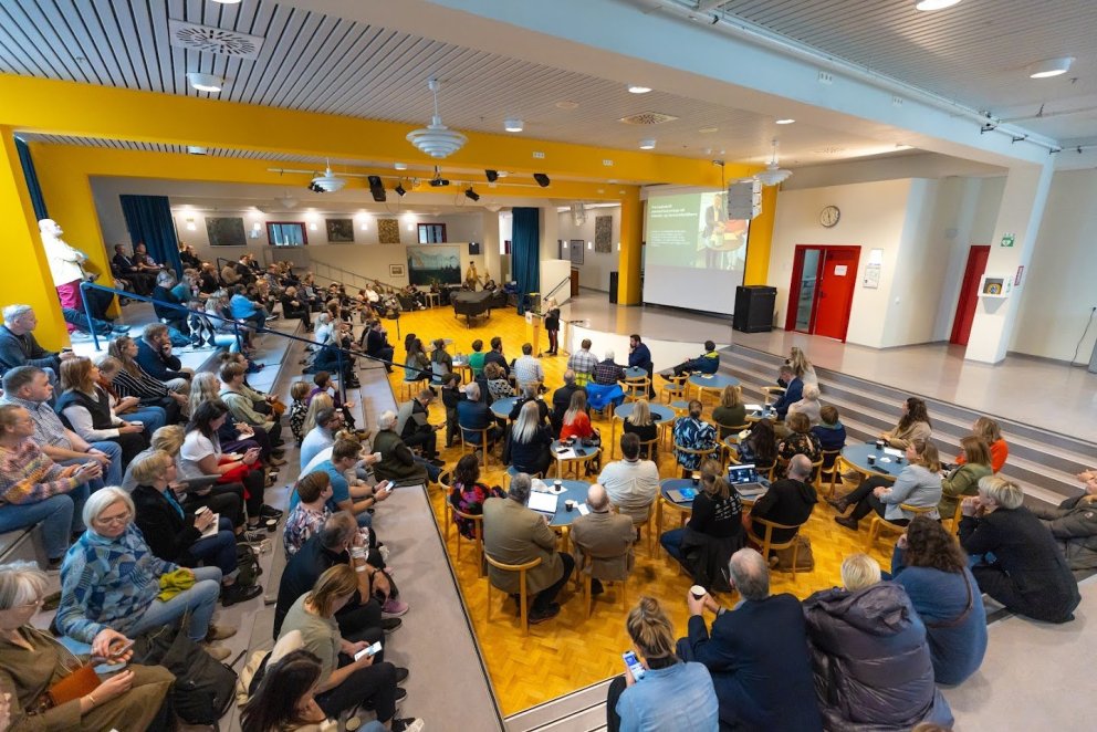 Haustþing framhaldsskólanna á Norðurlandi í Kvosinni í MA. Mynd: Hilmar Friðjónsson.