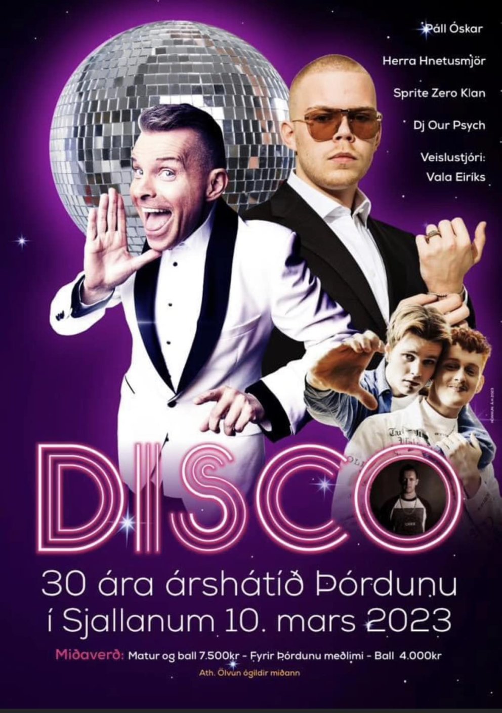 Mikið verður um dýrðir á afmælishátíð Þórdunu.