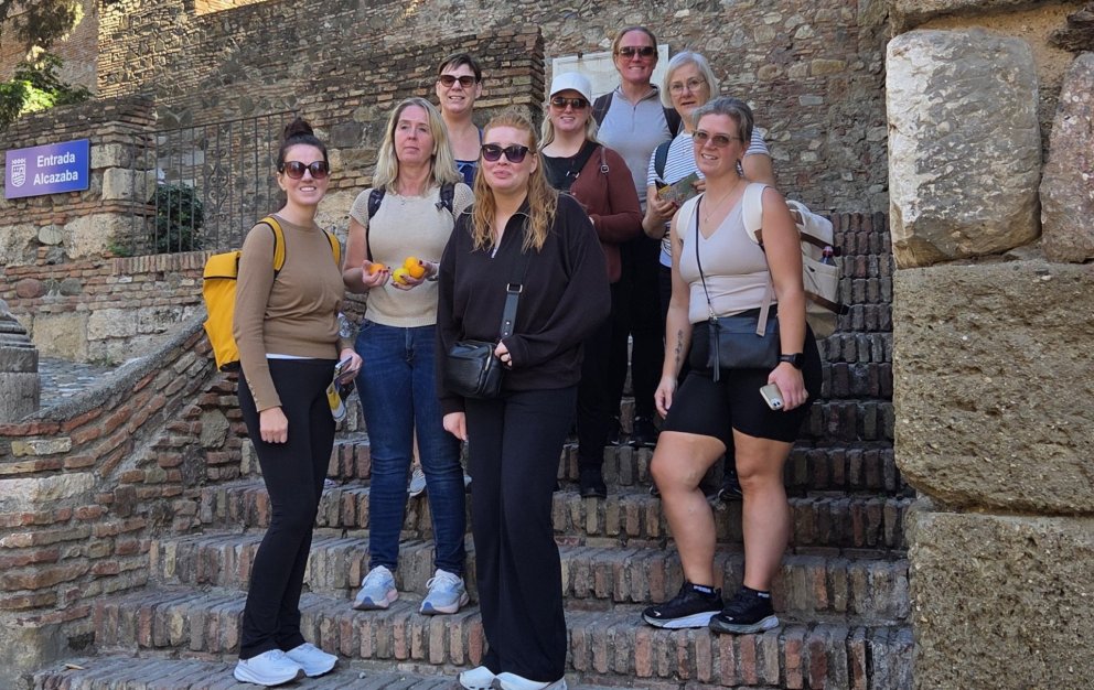 VMA-heilsunuddhópurinn í Malaga.