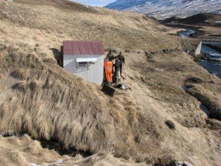 Nemendur VMA í VIR 104 gera upp vatnstúrbínu og rafal