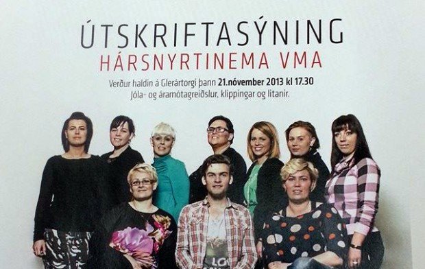 Útskriftarnemarnir tíu.