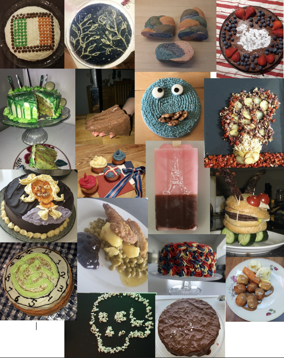 Það er hægt að baka og elda á listrænan hátt!