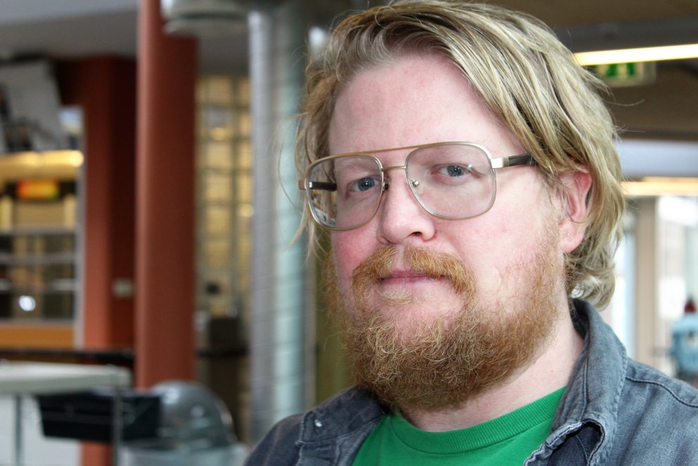 Baldvin Guðmundsson, nemandi í rafvirkjun í VMA.