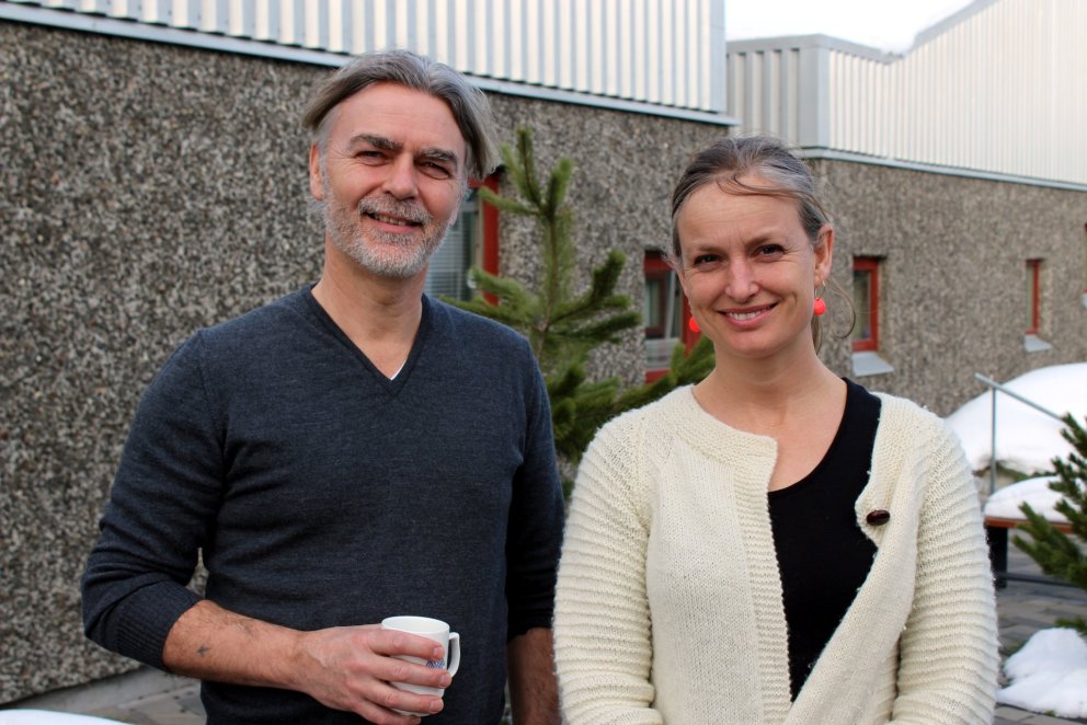 Sören Cardel Lindskrog og Hanne Mortensen.