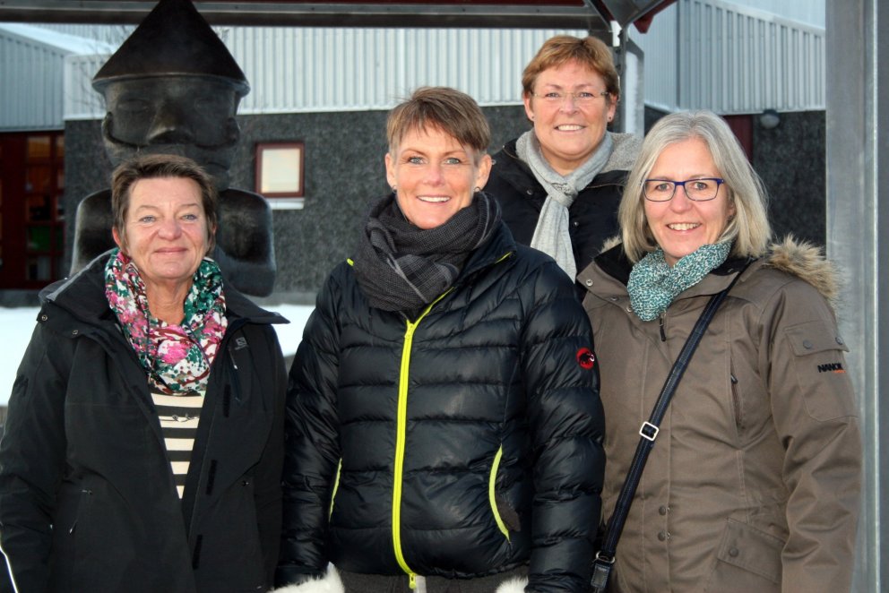 Góðir gestir frá Randers í heimsókn í VMA.