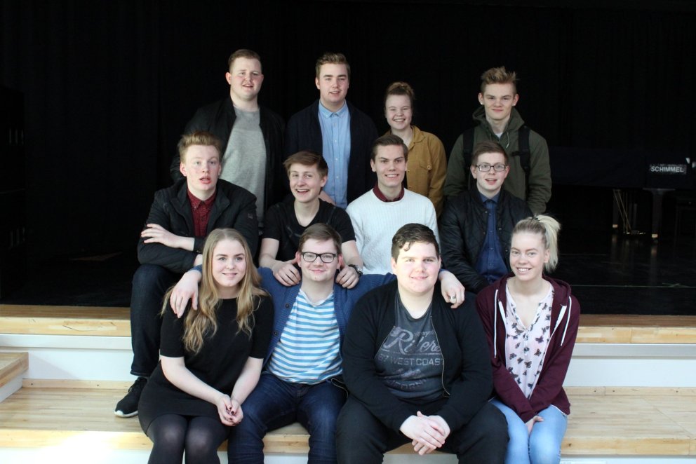 Þau verða í forystu nemendaráðsins 2016-2017.