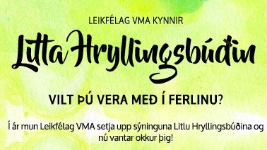 Prufur fyrir Litlu hryllingsbúðina 30. ágúst