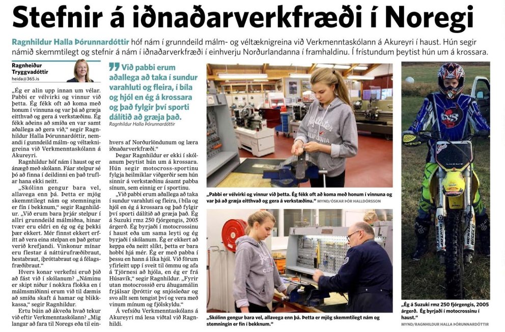 Greinin í Fréttablaðinu.