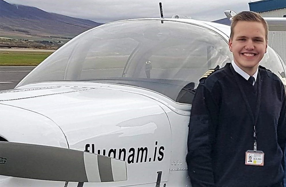 Gunnar Ingi Láruson, flugmaður.