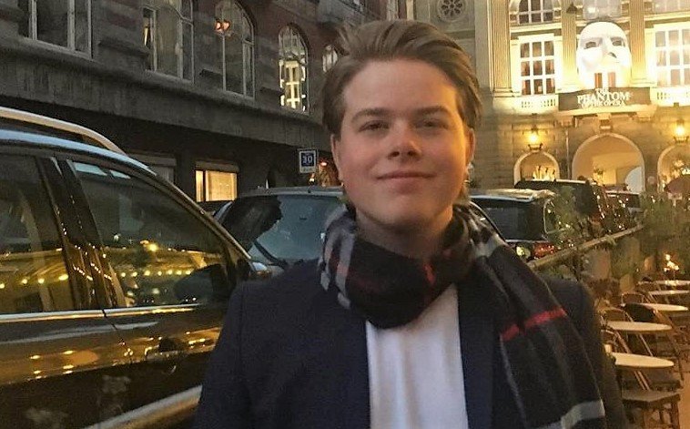 Haukur Sindri Karlsson í kóngsins Kaupmannahöfn.