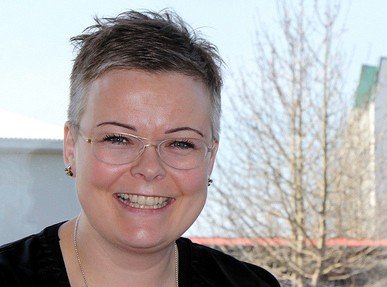 Hildur Eir Bolladóttir, form. Hollvinasamtaka VMA.
