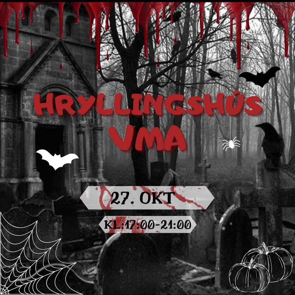 Hryllingshús í VMA - Hrekkjavaka 2023