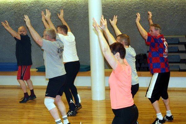 Glæsileg tilþrif í Zumba!