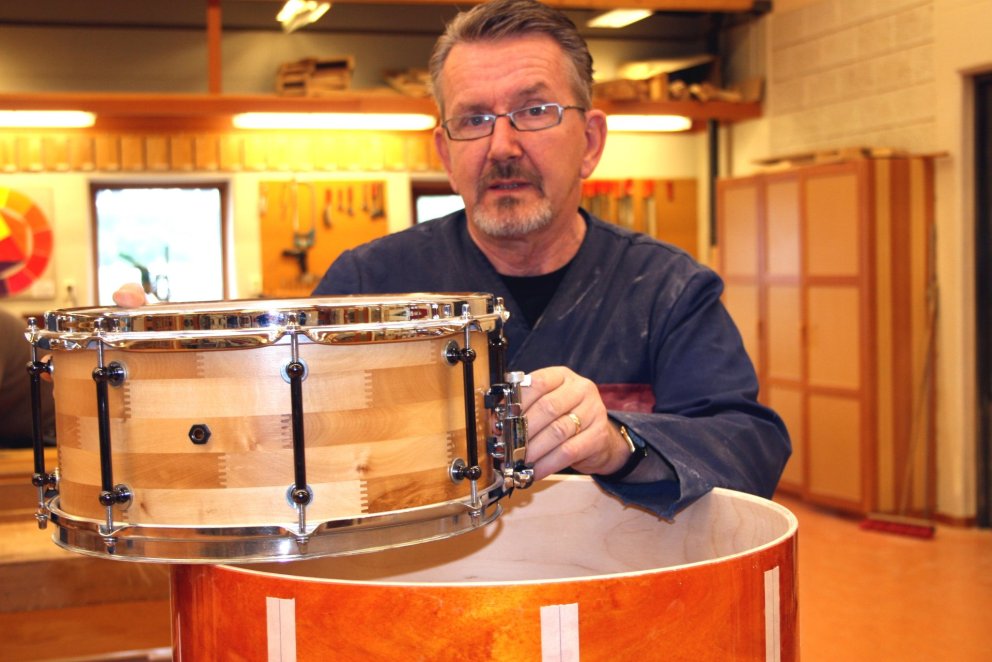 Þorleifur Jóhannsson trommari og trommusmiður