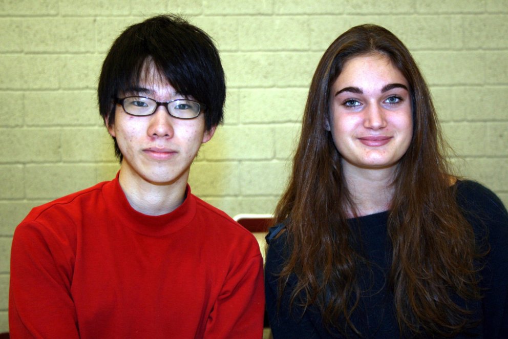 Yoichi Ito og Beatrice Paganelli.